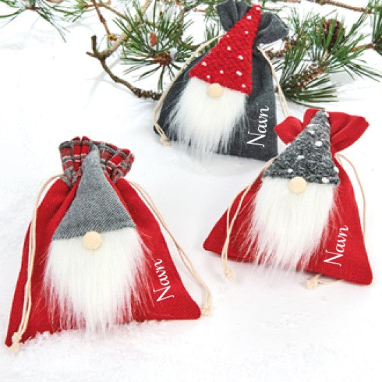 Julepose med navn, Julenisse 14X18CM