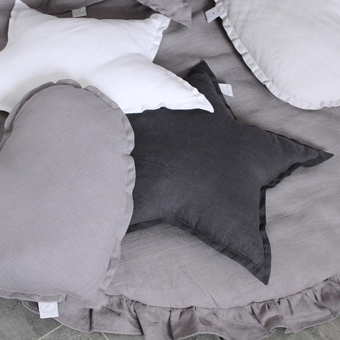 Pute - Mørk grå -  Cotton & Sweets