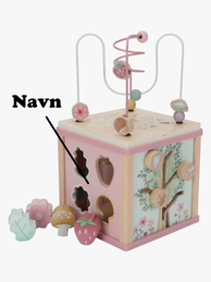 Little Dutch Aktivitetskube Forest Friends Rosa