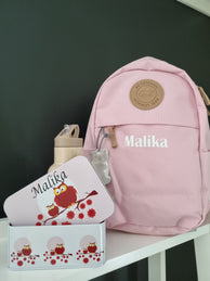Beckmann Sekk Urban Mini Med Navn Rosa