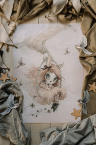 Mrs Mighetto Poster Miss Annie 50x70
