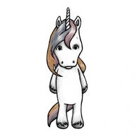 Stickstay Wallsticker Sky The Unicorn