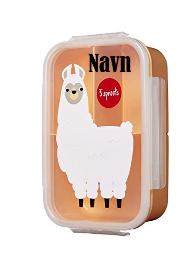 3 Sprouts Matboks Med Navn, Lama