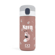 Drikkeflaske Med Navn Monbento Pop Fox - Miniverden.no