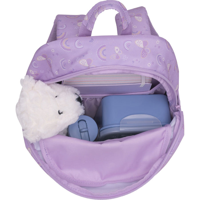 Beckmann Ryggsekk Med Valgfri Navn, Sport Mini Purple