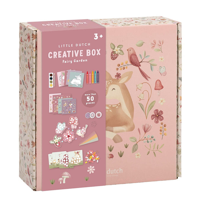 Kreativitetsboks Alvehage Pink Little Dutch