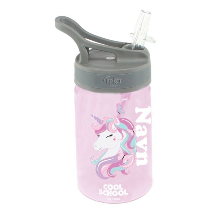 TINKA Drikkeflaske Med  Navn Rosa