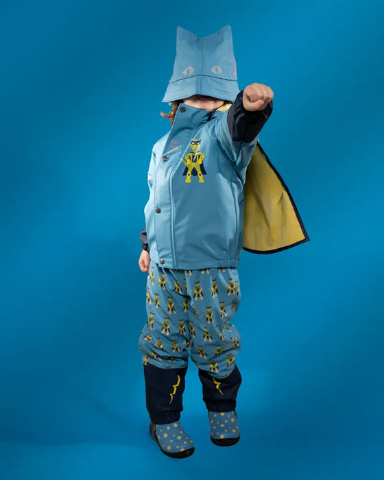 Sydvest Kattnakken Rosa Superblå