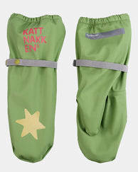 Regnvotter Kattnakken Superhelt Supergrønn