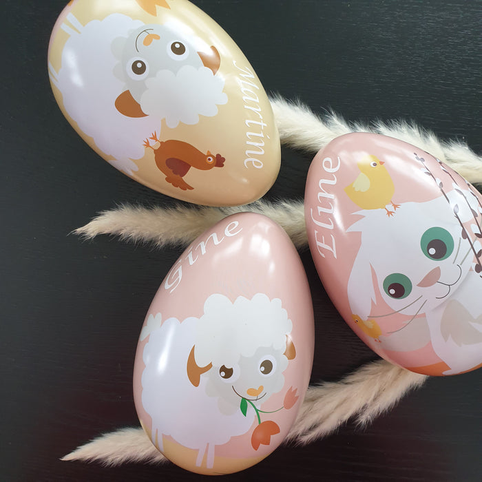 Blafre Påskeegg med Navn, Gull - Miniverden.no