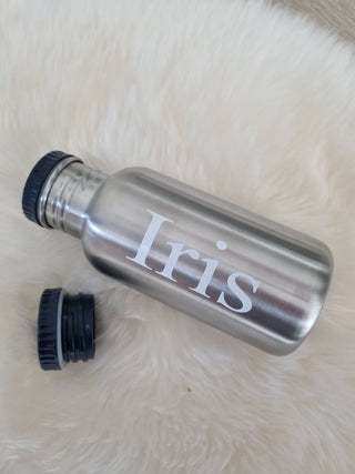 Drikkeflaske Med Navn Blafre Blafre 500ml - Miniverden.no