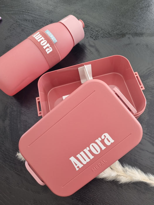 MEPAL Matboks Med Navn Rosa