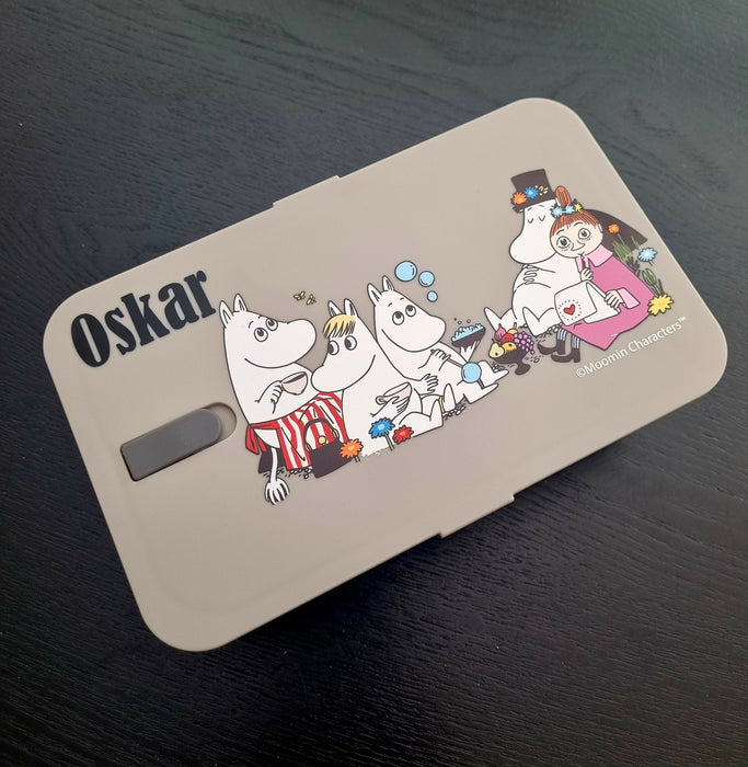 Mummi Matboks Med Navn Grå