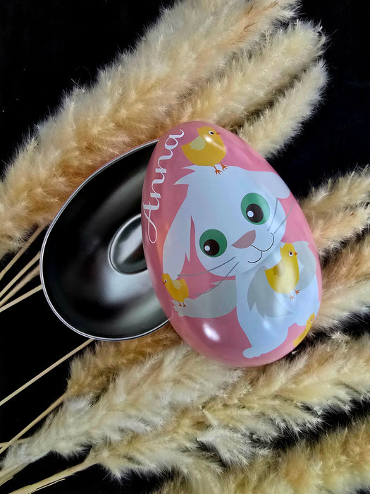 Blafre Påskeegg med Navn Rosa 22 - Miniverden.no