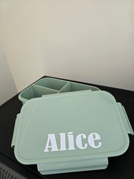 3 Sprouts Matboks Med Navn, Grønn - Miniverden.no