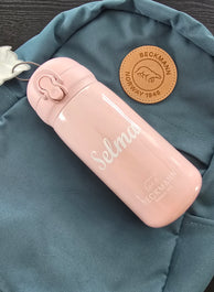 Beckmann Termos Med Valgfri Navn, Rosa