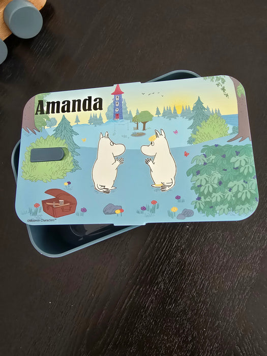 Mummi Matboks Med Navn Blå