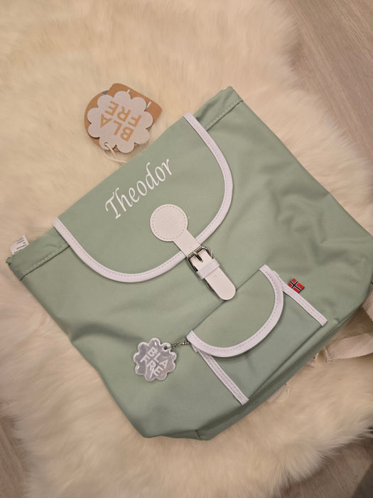 Ryggsekk Med Barnets Navn Blafre Grønn 8.5 l