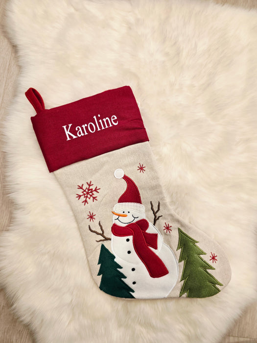 Julestrømpe Med Valfritt Navn