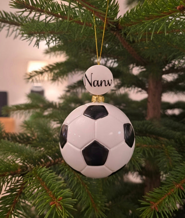 Julekule med navn, Fotball