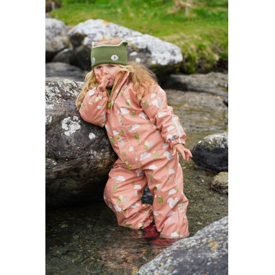 Kattnakken Vinterregndress  Mørk Rose