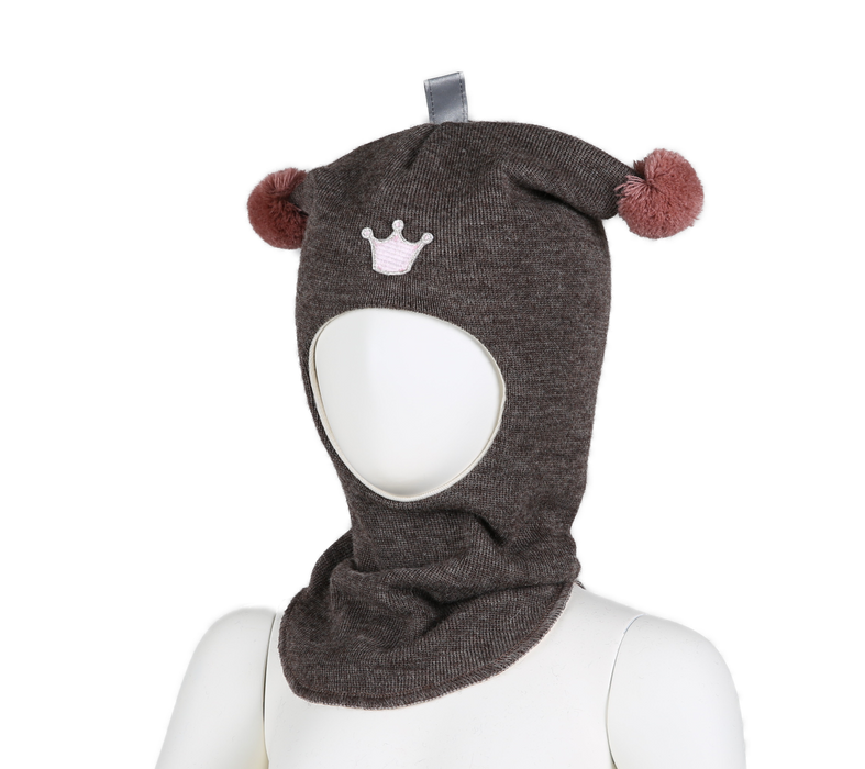 Kivat Vinterlue Med Logo, Balaclava I Ull, 492 74U 17