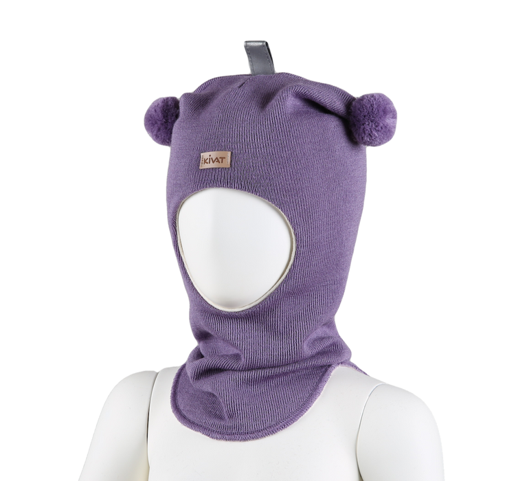 Kivat Vinterlue Med Logo, Balaclava I Ull, 504 21