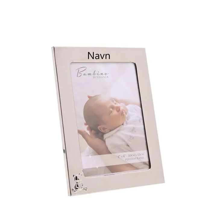 Fotoramme med personlig tekst, Bambino 4x6