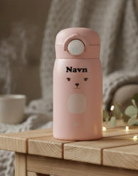 Drikkeflaske Med Navn Rustfritt FABELAB Bunny