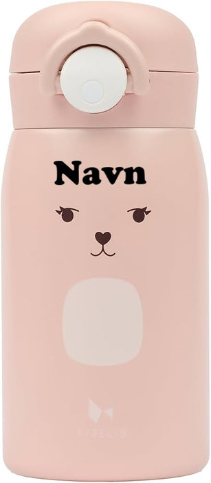 Drikkeflaske Med Navn Rustfritt FABELAB Bunny