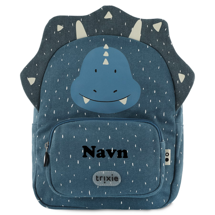 Trixie Ryggsekk Med Valgfri Navn Triceratops 9L
