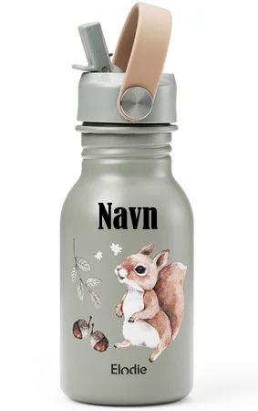 Elodie Drikkeflaske Med  Navn, Chipmunk Darling