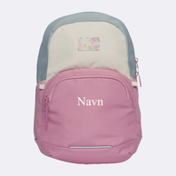 Beckmann Ryggsekk Med Valgfri Navn, Sport Mini Multicolor Pastel - Miniverden.no