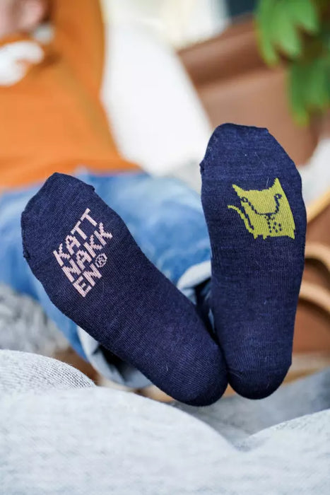 Kattnakken 3 Pack Ullsokker Natt