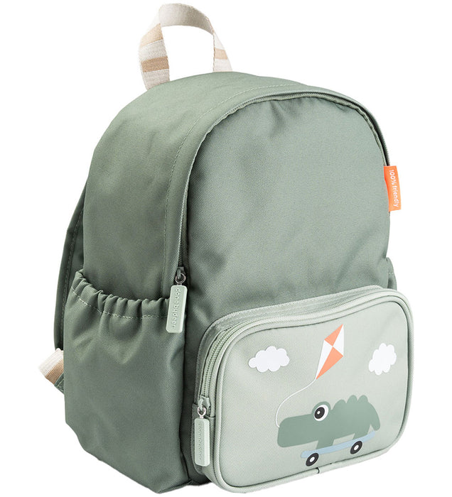 Ryggsekk Med Navn Done by Deer Tiny Farm Grønn 7,5 L