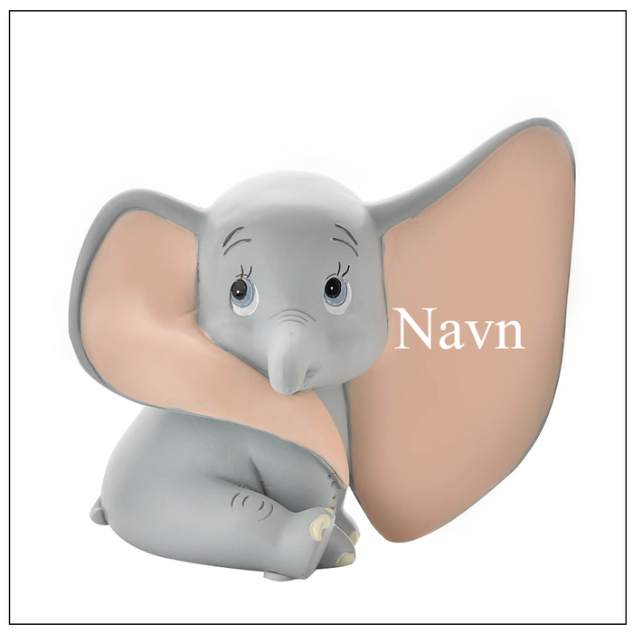 Sparebøsse Med Valgfritt Navn Disney Dumbo