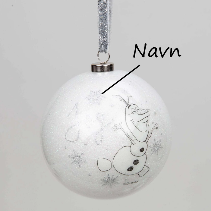 Disney Julekule Med Valgfritt Navn Joy