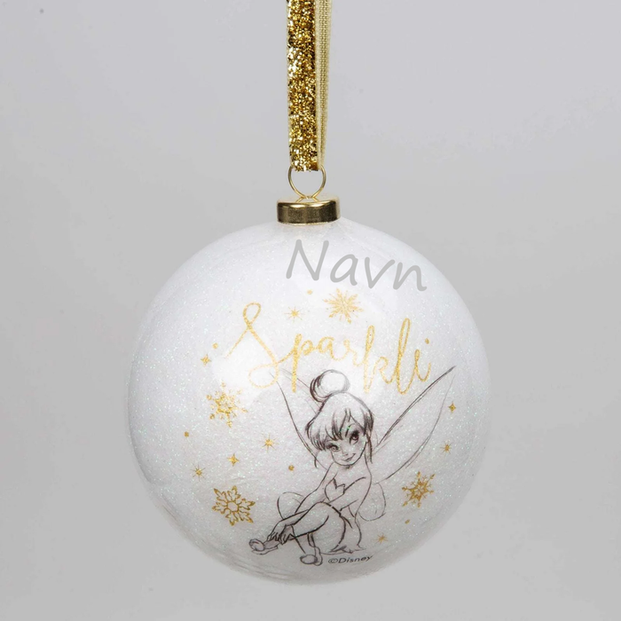 Disney Julekule Med Valgfritt Navn Sparkli