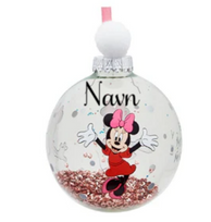 Disney Mickey Julekule Med Valgfritt Navn 4