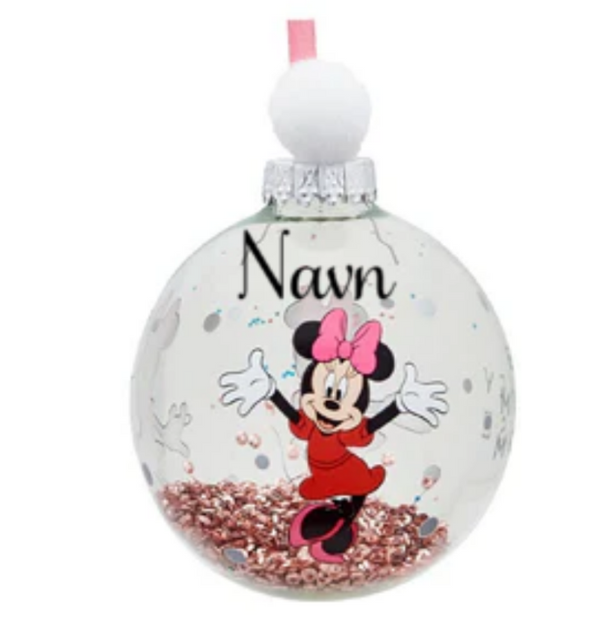 Disney Mickey Julekule Med Valgfritt Navn 4