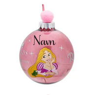 Disney Julekule Med Valgfritt Navn Rapunzel