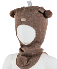 Kivat Vinterlue Med Logo, Balaclava I Ull, 504 21