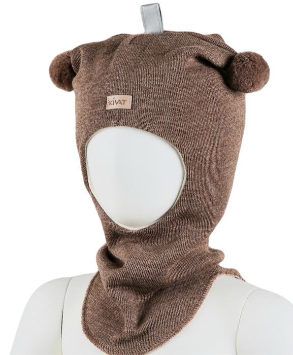 Kivat Vinterlue Med Logo, Balaclava I Ull, 504 21