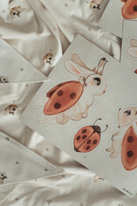 Mrs Mighetto Gjør-det-selv dekorasjon Ladybugs