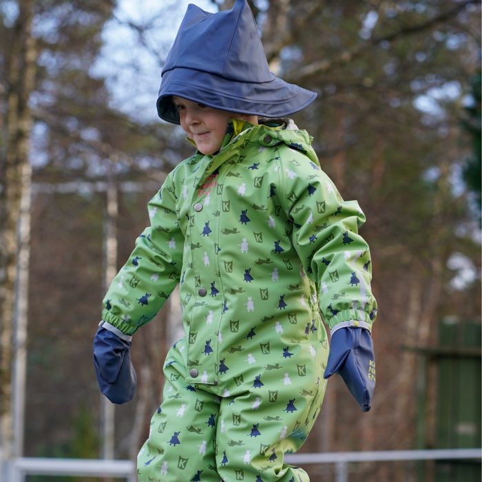 Kattnakken Helårsregndress Hagl Supergrønn