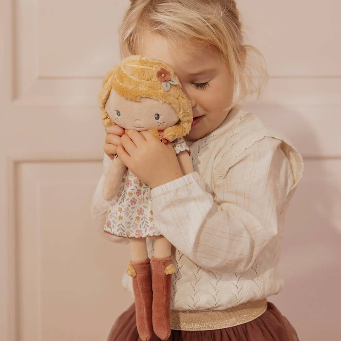 Dukke Med Valgfritt Navn Julia 36 cm, Little Dutch
