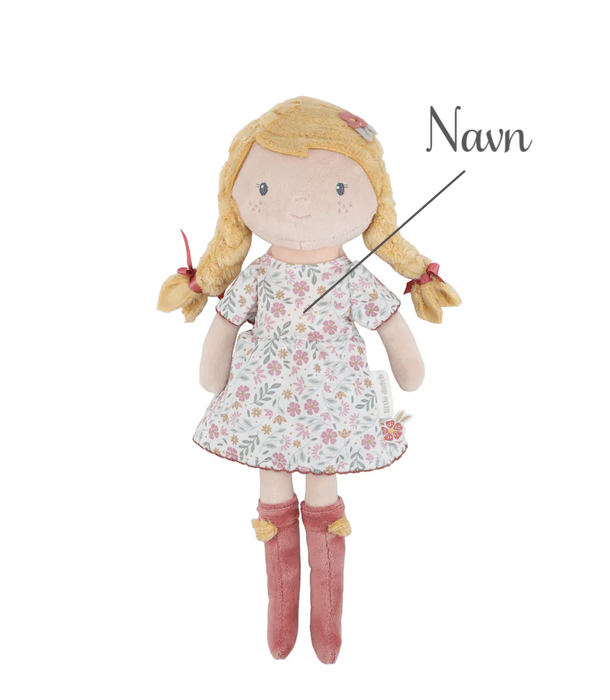Dukke Med Valgfritt Navn Julia 36 cm, Little Dutch