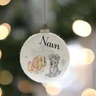 Disney Julekule Med Valgfritt Navn 5