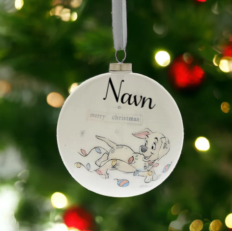 Disney Julekule Med Valgfritt Navn 10
