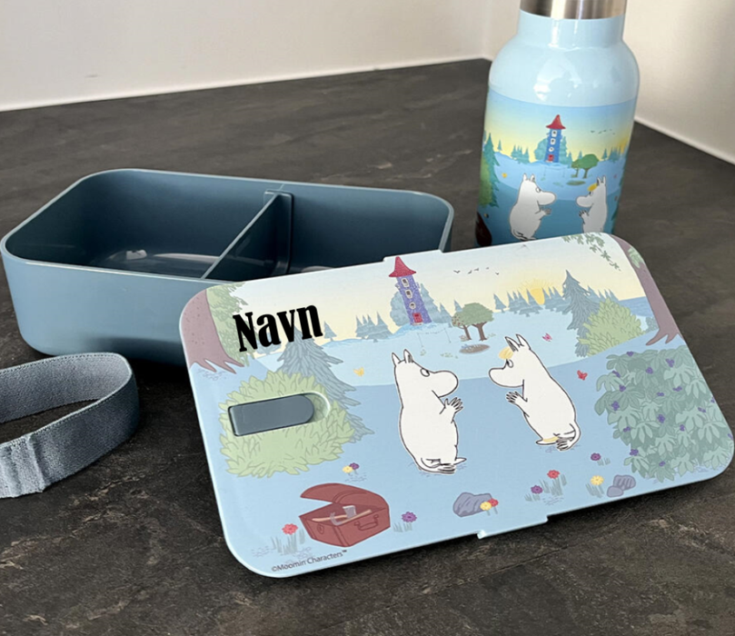 Mummi Matboks Med Navn Blå